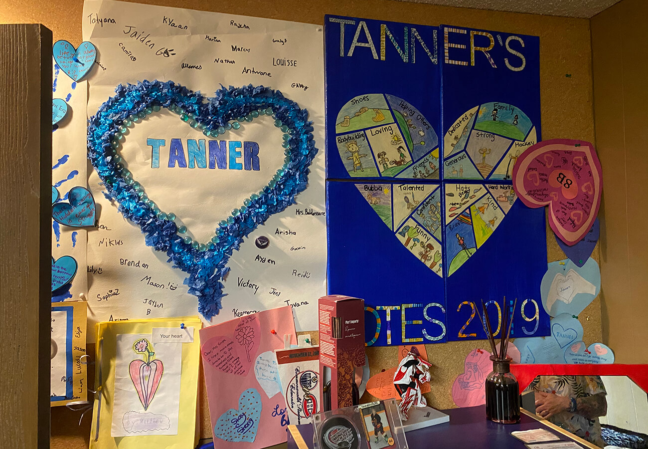 Tanner's Totes memorabilia